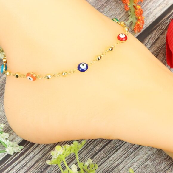 "Elegant Handmade Anklet – Delicate Jewelry for Women, MAR091586 - Picture 2 of 10